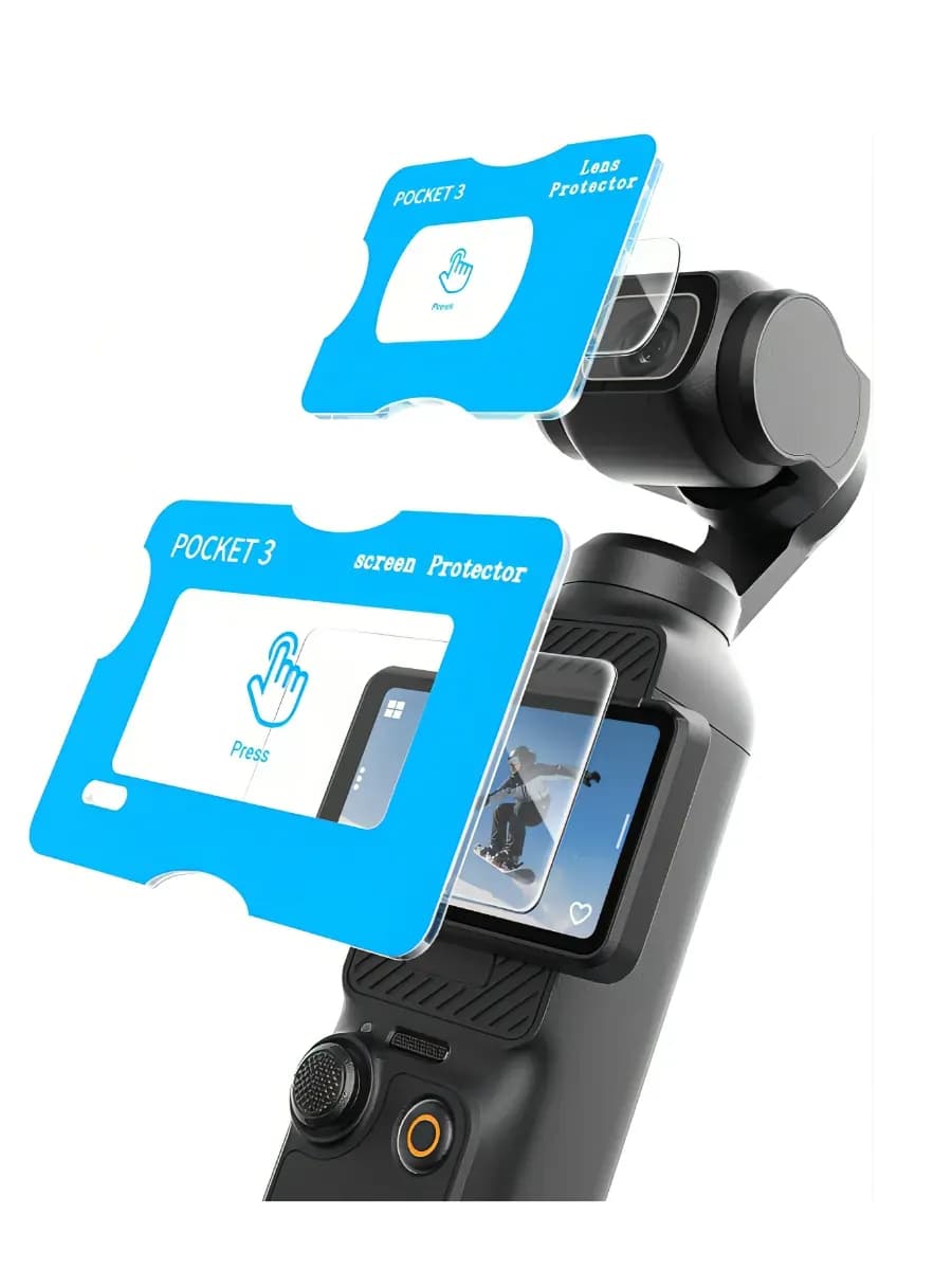 Защитная пленка AR для экрана и объектива DJI Pocket 4/3