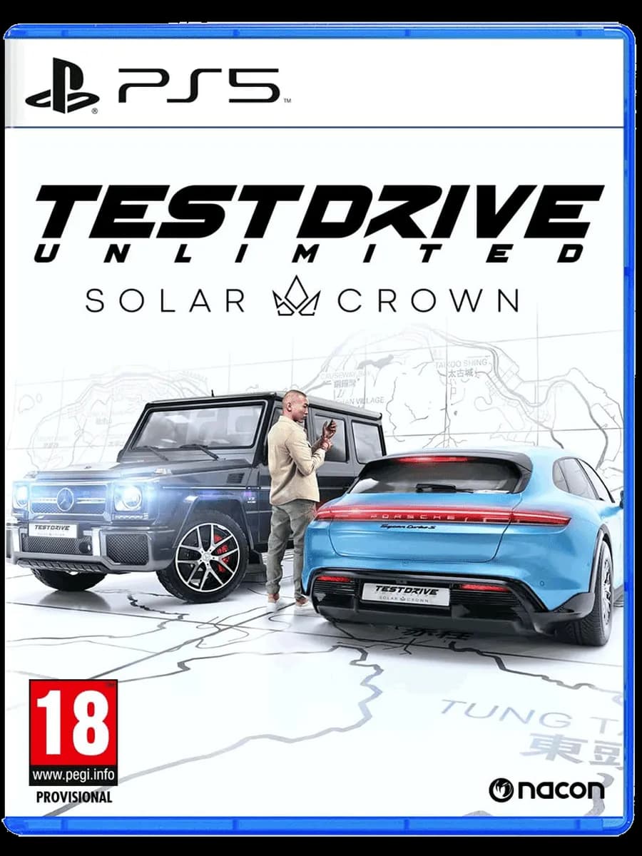 Диск с игрой Test Drive Unlimited Solar Crown для PS5