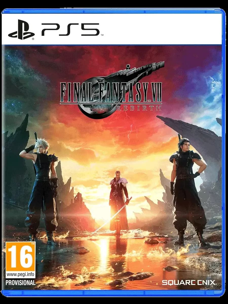 Диск с игрой Final Fantasy 7 PlayStation 5