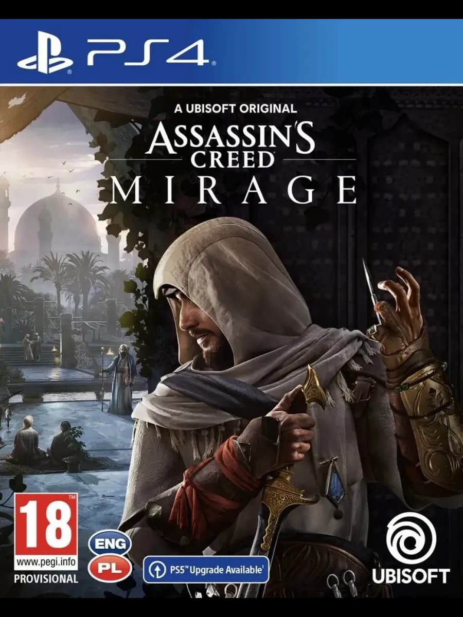 Диск с игрой Assassin's Creed PS4