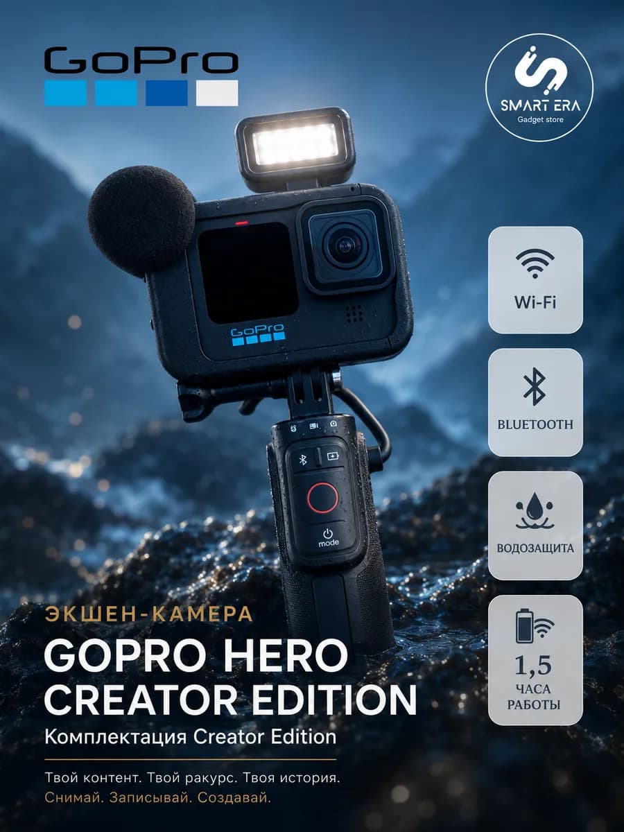 Экшн-камера Gopro 13 Creator Edition