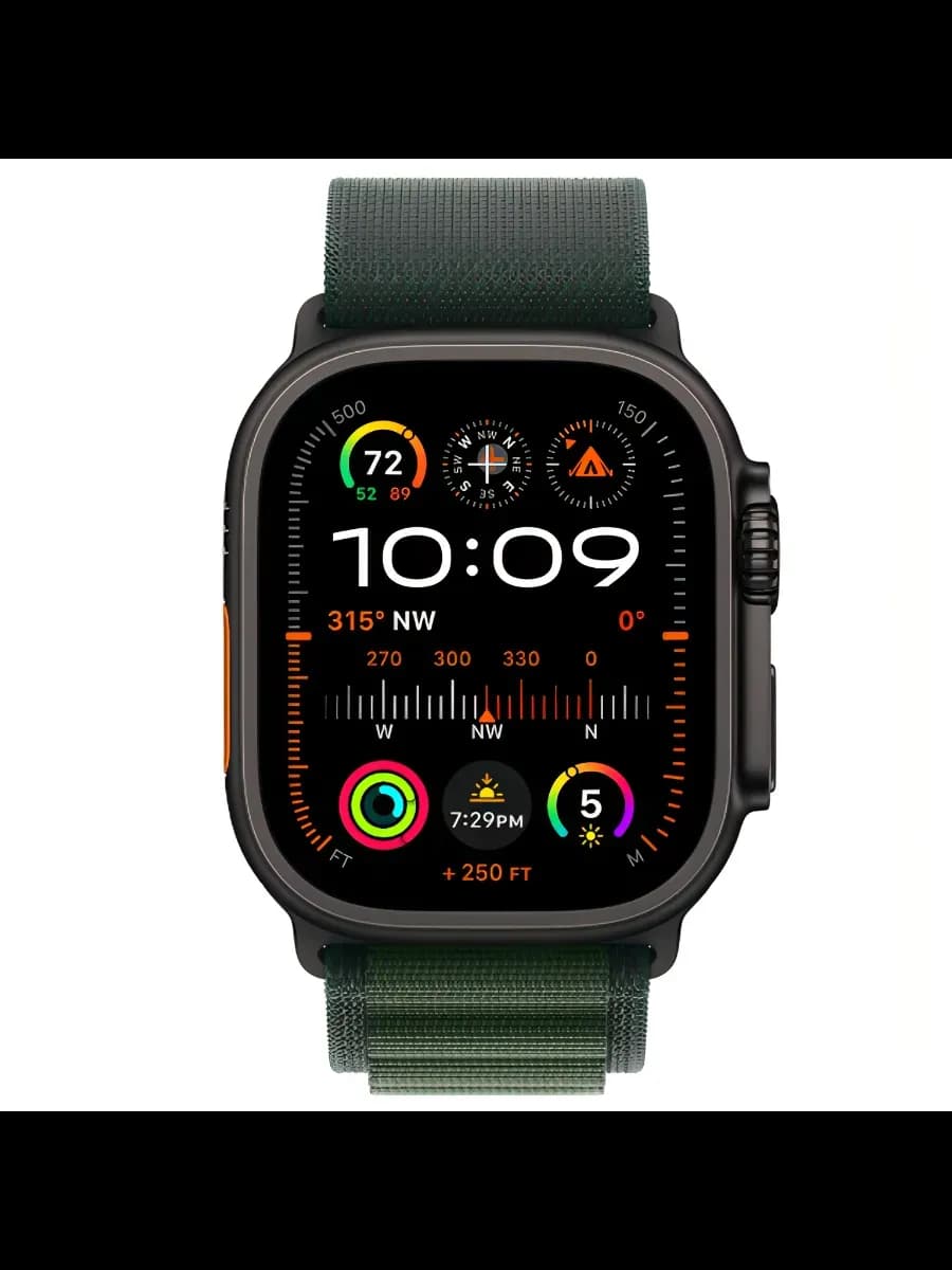 Часы Watch Ultra 2 49 мм титан, ремешок Alpine (2024)