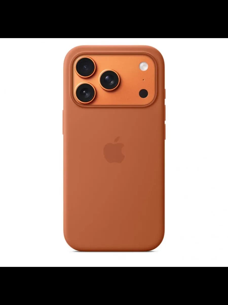 Чехол Silicone Case с MagSafe для iPhone 17 Pro Terra Cotta