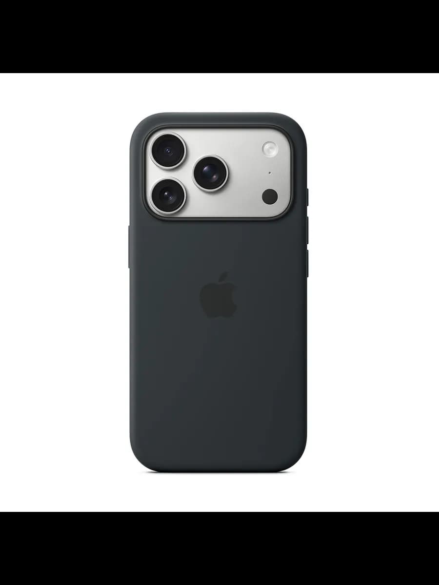 Чехол Silicone Case с MagSafe для iPhone 17 Pro Black