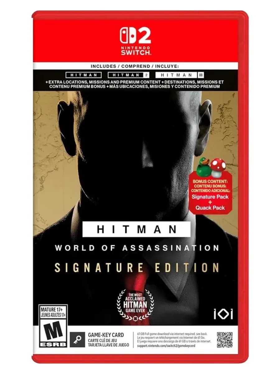 Игра NS2 Hitman World of Assassination Signature (рус)